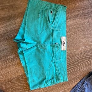 Girls Hollister jean shorts